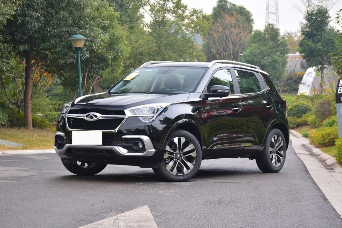 Chery Tiggo 5x Automatic Black Fuel Powered Car With 30 MPG Economy 4 Door